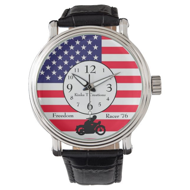 Freedom Racer '76 Watch Horloge (Voorkant)