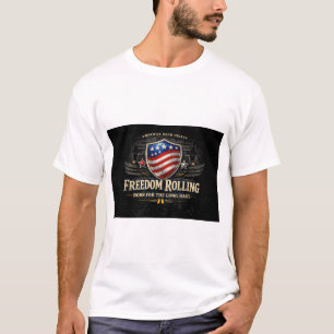 Freedom Rollende Trucker Shirt – Geboren voor de L