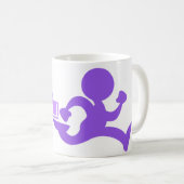 Freedom run Logo White Mok (Voorkant rechts)