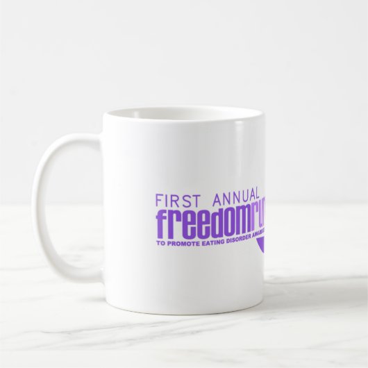 Freedom run Logo White Mok (Links)