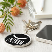 Freedom Sleutelhanger (Zijkant)