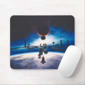 Freedom Space Station Mousepad Muismat (Met muis)