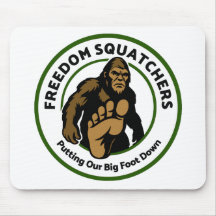 Freedom Squatchers "Big Foot Down" Muismat