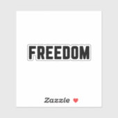 Freedom Sticker (Vel)