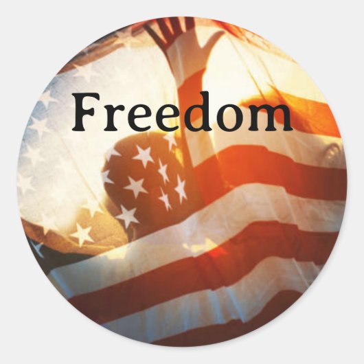 Freedom Sticker (Voorkant)