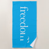 Freedom Strandlaken (Voorkant)