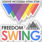 Freedom Swing en MHFB Stickers (Voorkant)