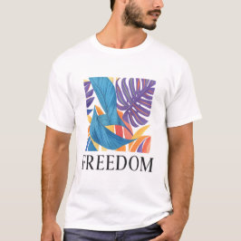 Freedom T-Shirt – Vet grafisch T-shirt voor Self-E