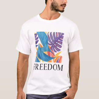 Freedom T-Shirt – Vet grafisch T-shirt voor Self-E