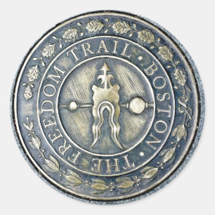 Freedom Trail Ronde Sticker