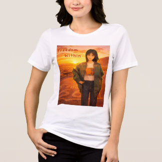 Freedom Within I Route 66 Dames T-Shirt
