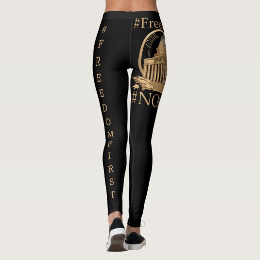 #FreedomFirst: Liberty Wallet - Embrace Freedom Leggings (Achterkant)