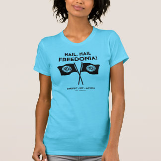 Freedonia VrouwenT-shirt (Turquoise) T-shirt