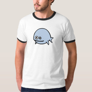 FreeDos Fish - blauw T-shirt