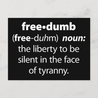 Freedumb Briefkaart