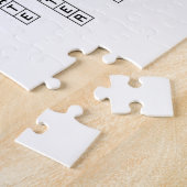 Freegedachte Crossword Legpuzzel (Zijkant)