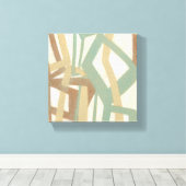 Freehand schilderen door Norman Wyatt Canvas Afdruk (Insitu (Houten vloer))