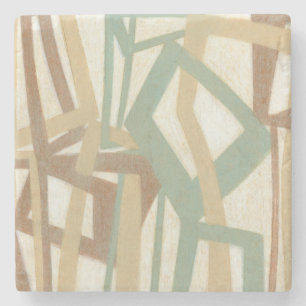 Freehand schilderen door Norman Wyatt Stenen Onderzetter