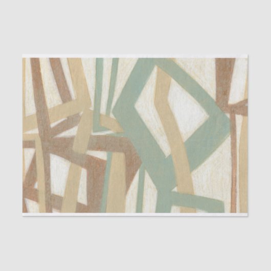 Freehand schilderen door Norman Wyatt Tissuepapier (Voorkant)