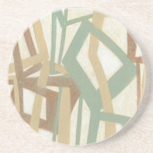 Freehand schilderen door Norman Wyatt Zandsteen Onderzetter