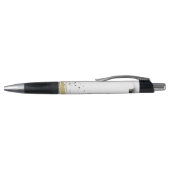 Freelance design Abstracte QR-code Gold Black Squa Pen (Bovenkant)