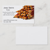 Freelance leraar of leraar stijlvol potlood visitekaartje (Voorkant / Achterkant)