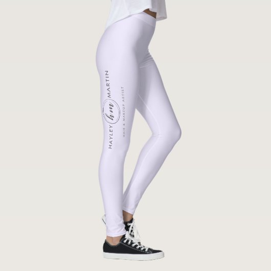 Freelance Makeup / Beauty Salon Custom Logo Leggings (Rechts)