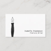 Freelance Schrijver Auteur Redacteur Copywriter Pe Visitekaartje (Voorkant)