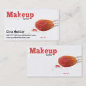 Freelance Visitekaartje van de Kunstenaar van de (Voorkant / Achterkant)