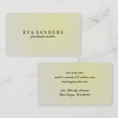 Freelance Writer - Visitekaartjes (Voorkant / Achterkant)