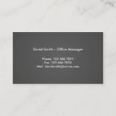 Freelancer - cartes de visite (Dos)