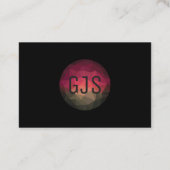 Freelancer writer modern hi-tech visitekaartje (Achterkant)