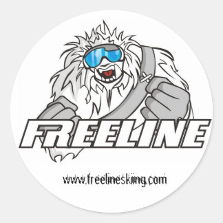 FreeLine Team Logo Ronde Sticker