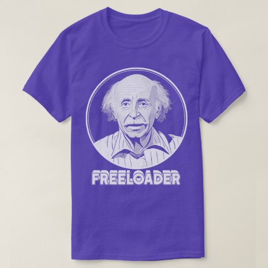 Freeloader origineel retro ontwerp t-shirt (Design voorkant)