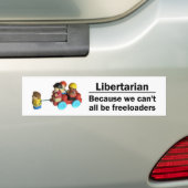 Freeloaders Bumpersticker (Op auto)