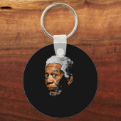 Freeman Funny Pop Art Sticker Sleutelhanger (Voorkant)