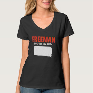 Freeman South Dakota Verenigde Staten Amerika Reiz T-shirt