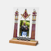 Freemason Acryl Bord (Hoek)