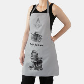 Freemason Barber aanpassen Schort (Insitu)