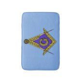 Freemason (blauw) badmat (Voorkant Verticaal)