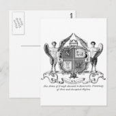 Freemason Briefkaart (Voorkant / Achterkant)