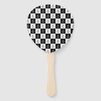 Freemason Checkered Pattern Handwaaier