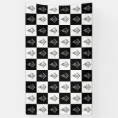 Freemason Checkered Pattern Spandoek (Verticaal)