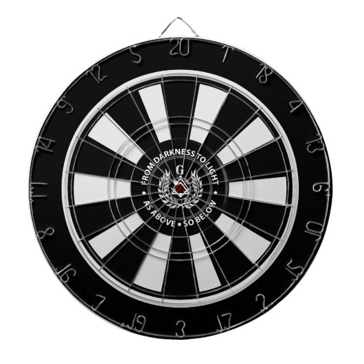 Freemason Dartbord (Voorkant)