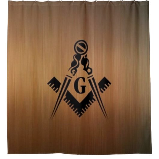 Freemason Douchegordijn (Voorkant)