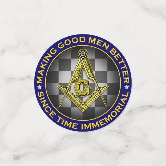 Freemason & Eastern Star Confetti (Kleine voorkant)