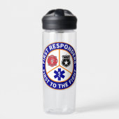 Freemason First Responders Waterfles (Voorkant)