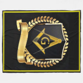 Freemason Fleece Blanket (Voorkant (Horizontaal))