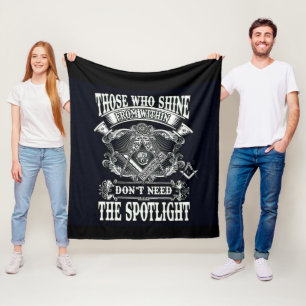 Freemason Fleece Blanket Deken