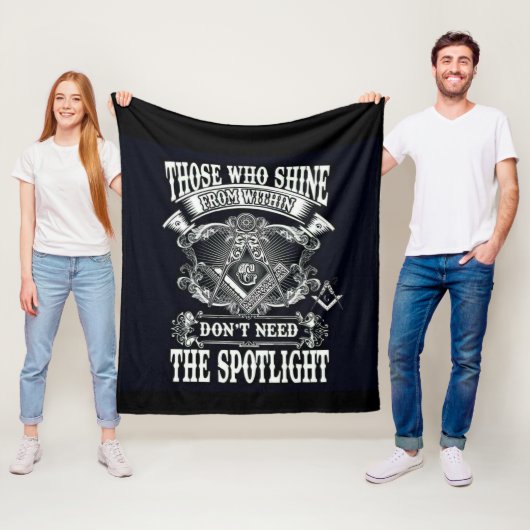 Freemason Fleece Blanket Deken (In situ)